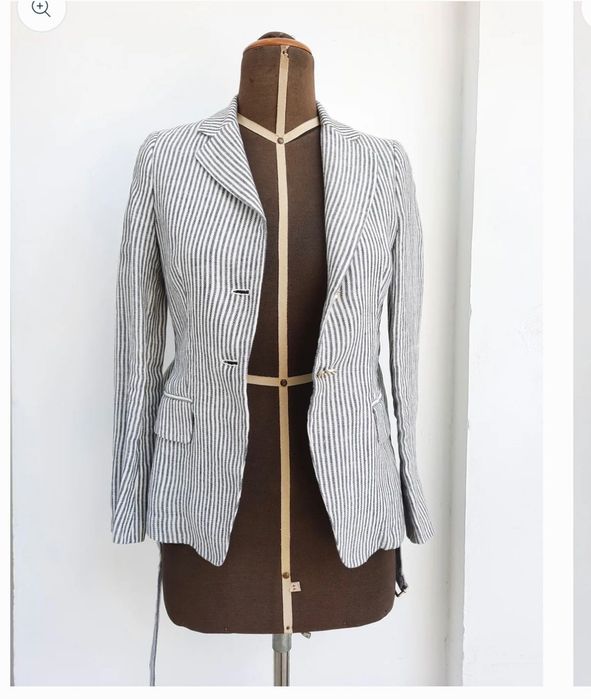 Сако райе Max Mara, 100% лен