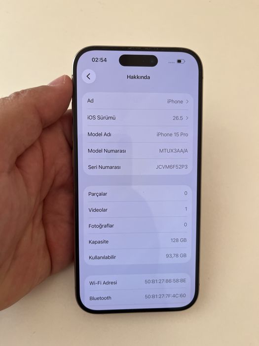 Iphone 15pro 128GB
