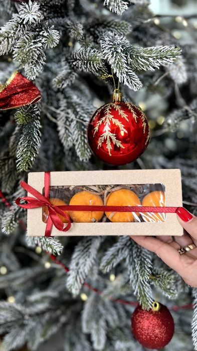 Свечи-мандарины боксы