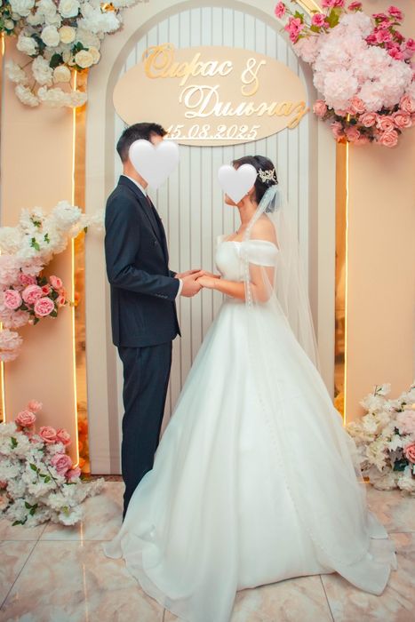 Продаю свадебное платье + фата