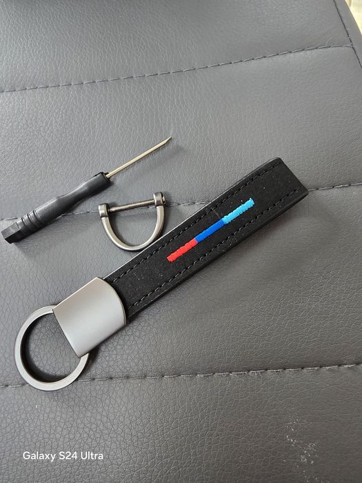 Ключодържател Бмв bmw M  с алкантара Alcantara