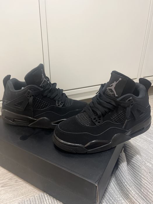 Adidasi jordan 4 black cat