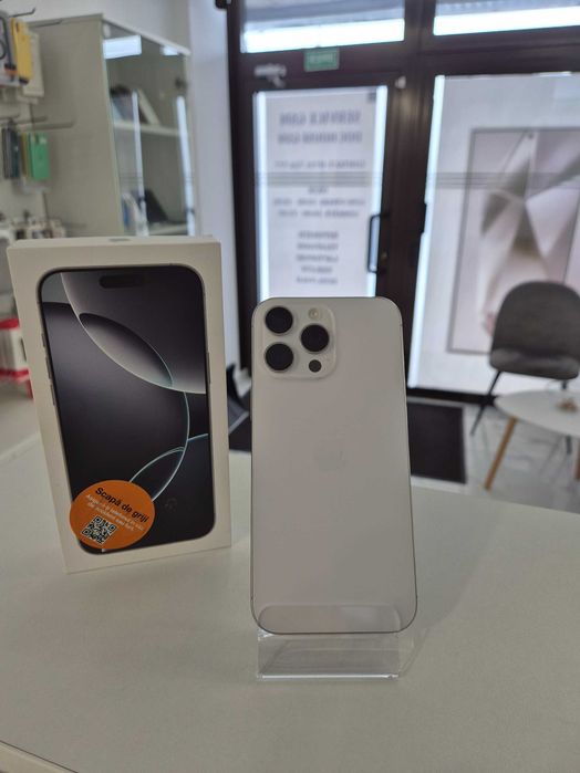 Iphone 16 Pro Max White Titanium Doc House Gsm