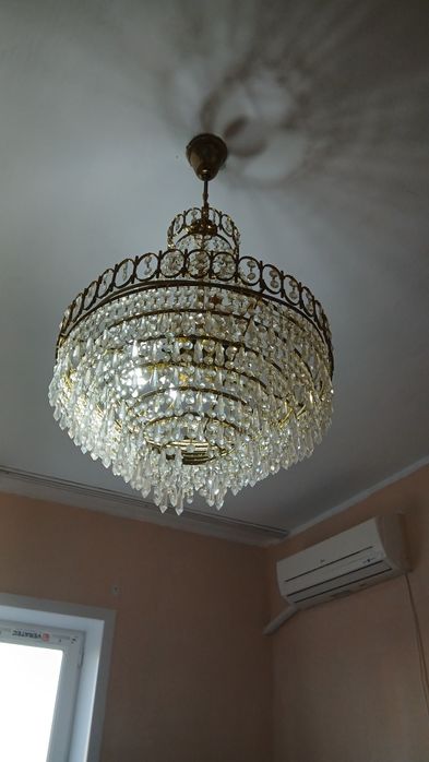 Люстра хрустальная