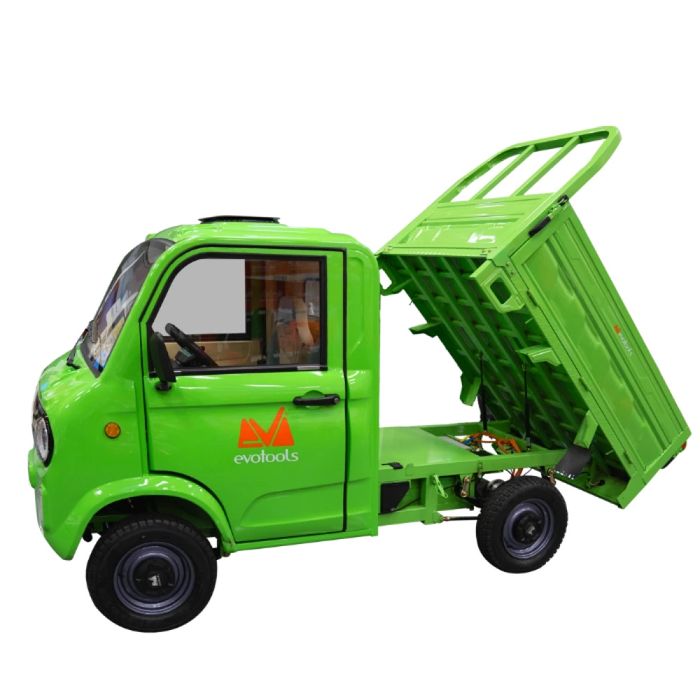 Rubo ME3000 – mașinuța electrică perfectă pentru transport, gospodărie sau activități utilitare.atv