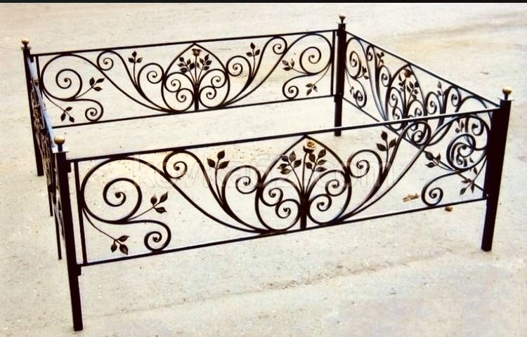 Продам металлические оградки,