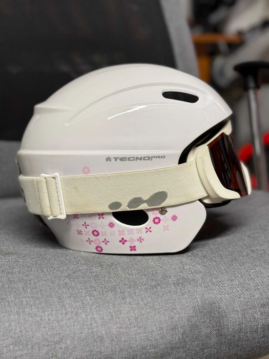 Casca ski dama sau fete + ochelari