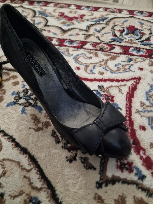 Туфли  Кожаные на каблуке