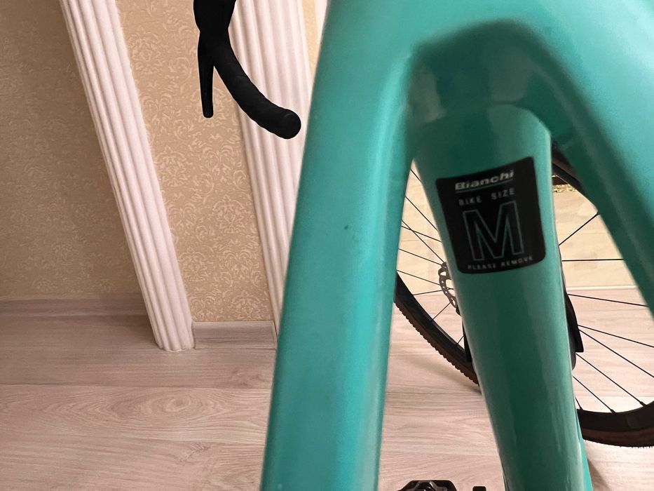 Велосипед Bianchi Impuslo Comp GRX 610 12S 2024, 18.5 дюймов бирюзовый