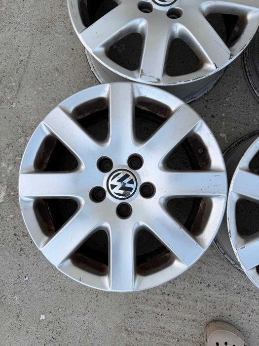 Set Jante aliaj R16 prindere 5x112 205/55/R16 VW SEAT SKODA fara anvelope