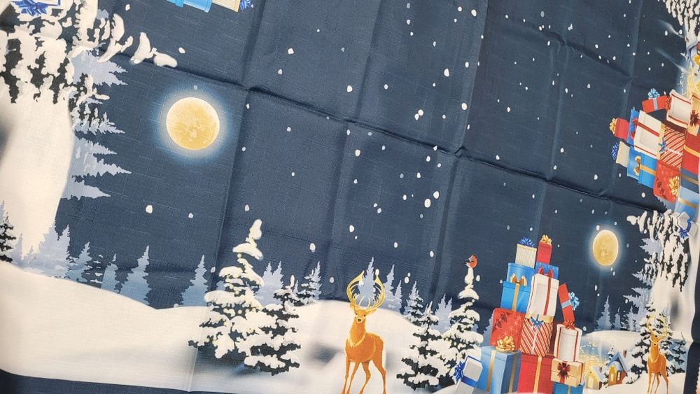 Скатерти новогодние