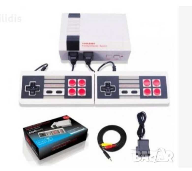 Телевизионна игра НИНТЕНДО с 2 джойстика и 620 игри ( нова стока)