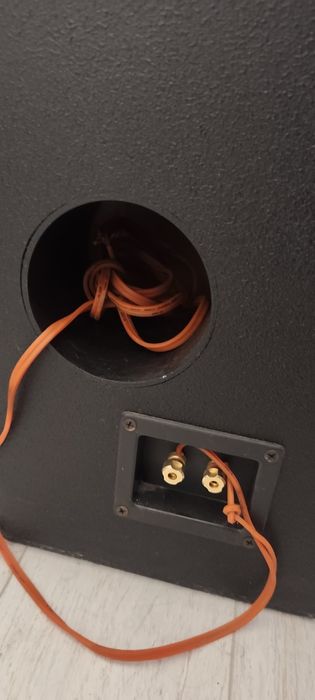 Boxe impecabile de 100W rms/8 Ohmi, sunet puternic și clar
