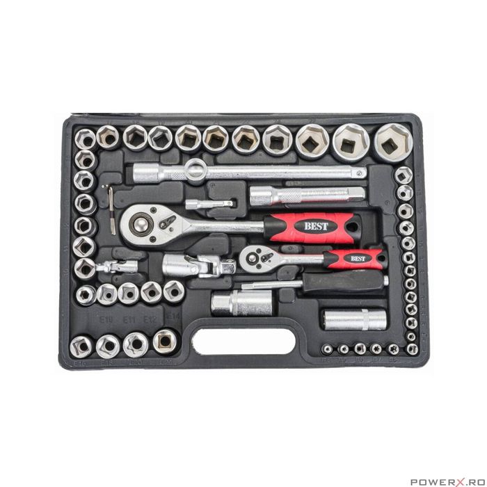 Trusa chei tubulare Best 108 Piese