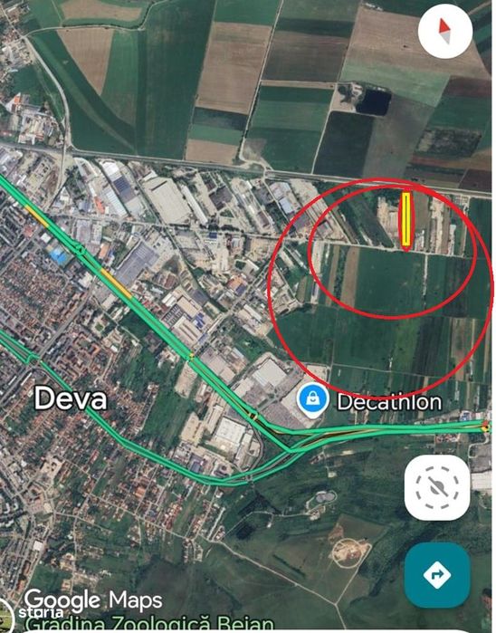 Teren intravilan CEL MAI IEFTIN str Depozitelor