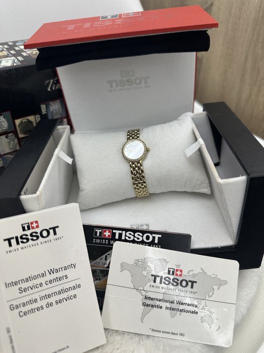 Ceas damă TISSOT original – eleganță elvețiană, set complet