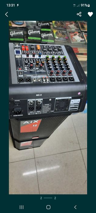 Колонка аренда ижара прокат Аппаратура Усилитель Микщер калонка микроф