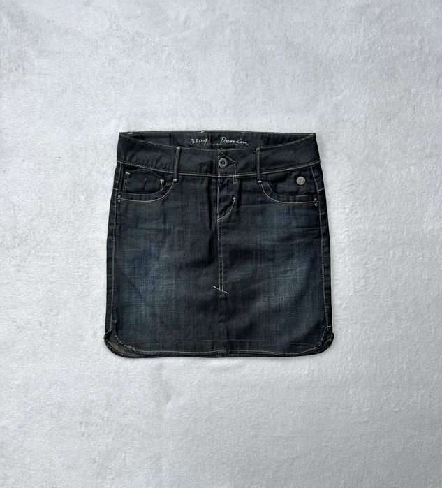 Дънкова пола G-Star Raw (Royce Short Midi Skirt, линия 3301) - размер 27, Отлично състояние