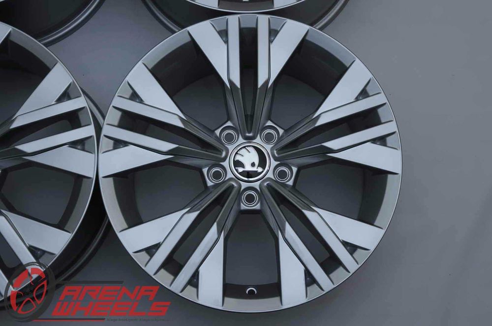 Jante Noi 17 inch Originale Skoda Octavia Superb Kodiaq Karoq Yeti R17 ...