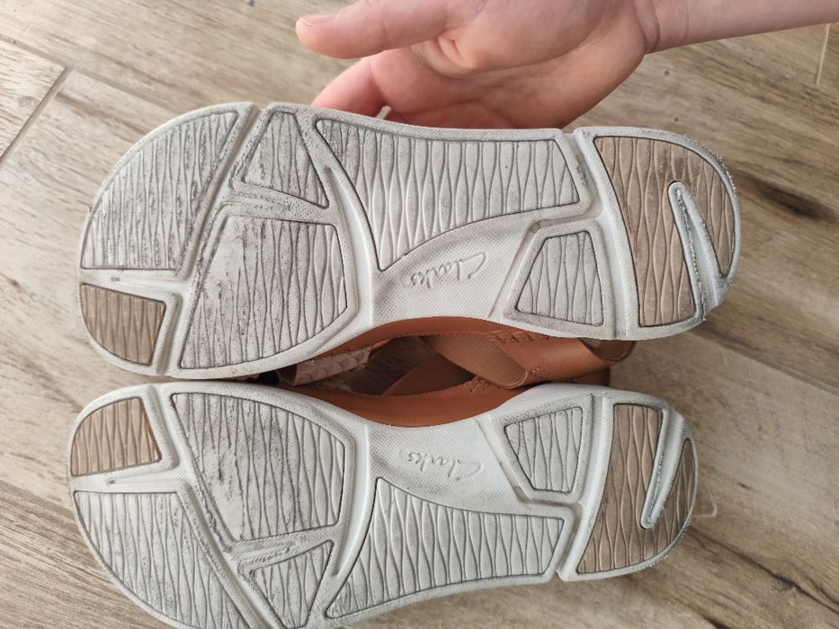 Кожени сандали Clarks 39н.