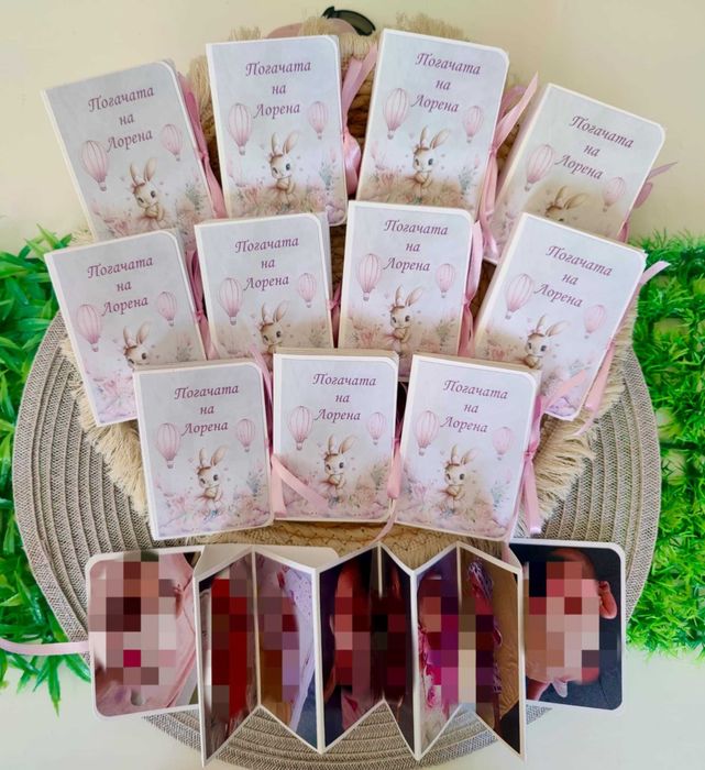 Мини албумчета или картички За кръщене,рожден ден и всякакви др поводи