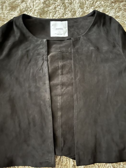 Куртка легкая замша