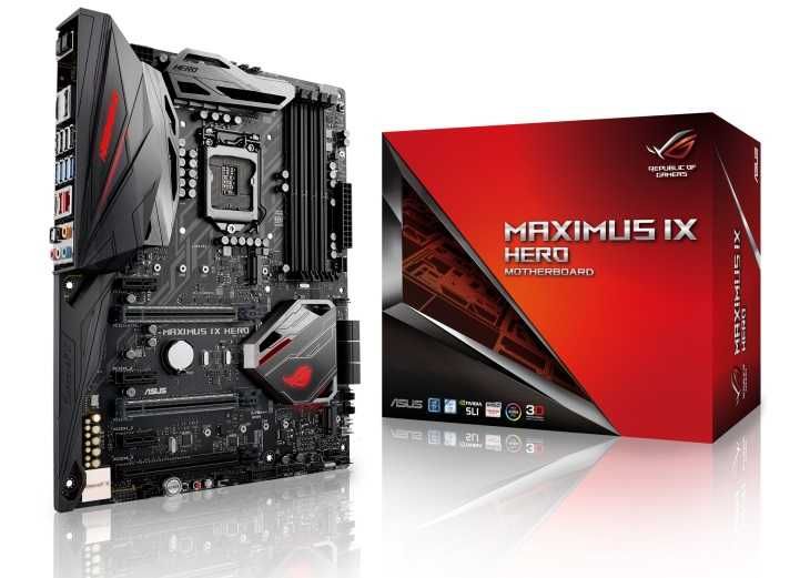 Дъно Дънна платка ASUS ROG Maximus IX Hero Z270 1151 DDR4 OVERCLOCK