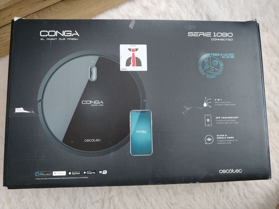 Прахосмукачка робот Cecotec Conga 1090 connected