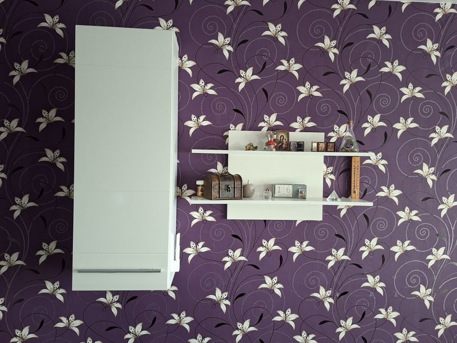 Холна секция -Цвят бяло гланц