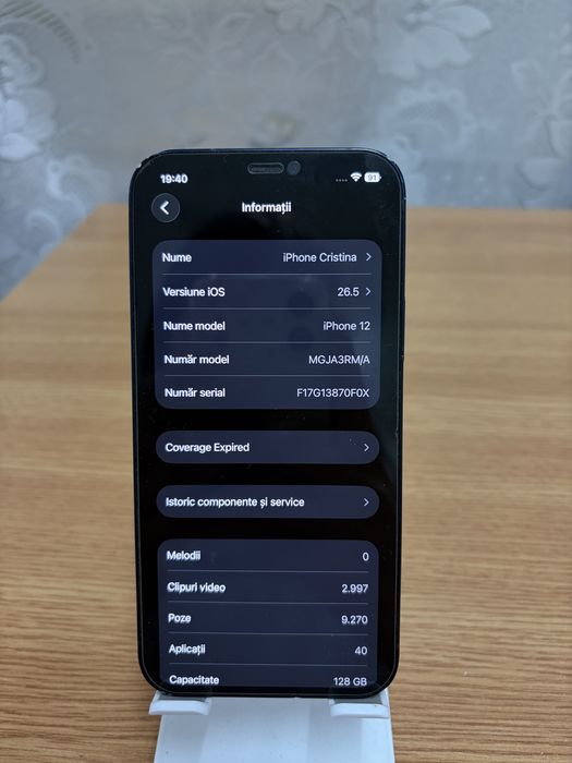 Iphone 12 128 GB, husa cadou