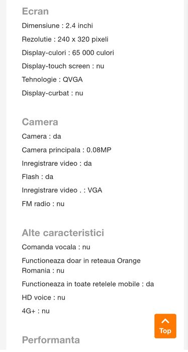 Telefon MaxCom MM248