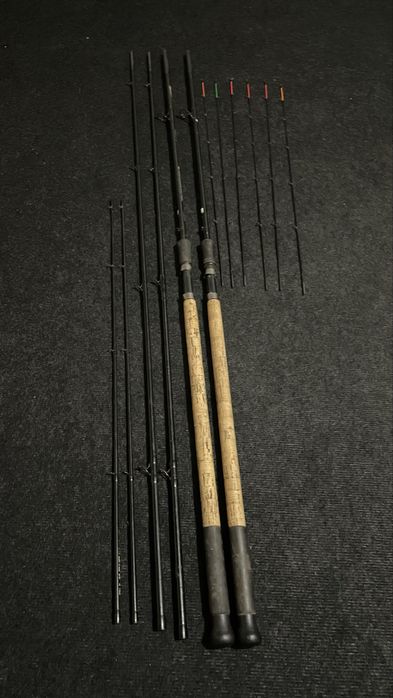 Set 2 Lansete Fedeer Maver Diamomd Extreme 3.90m/140g stare bună
