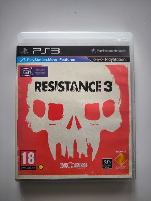 Resistance 3 13 EUR PS3 Playstation 3 ПС3