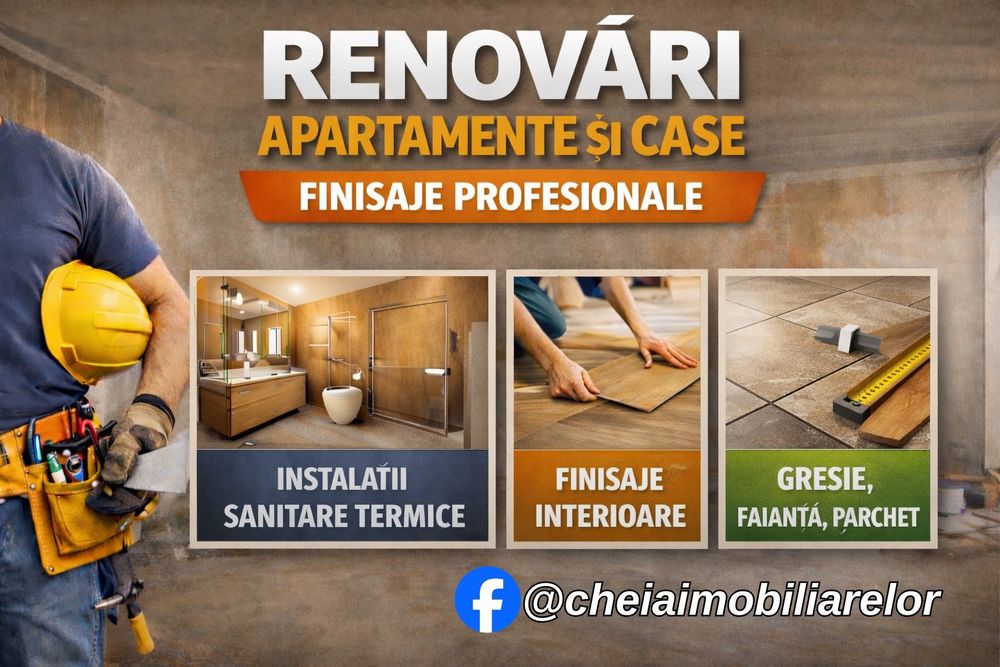 Renovari complete apartamente si case | Amenajari interioare