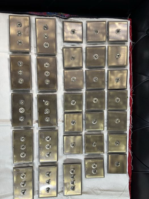 Выключатели, латунные