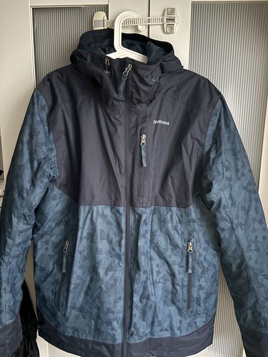 Geaca iarna impermeabila drumetie pe zapada Quechua SH100 X-WARM -10°C, barbati, marimea M
