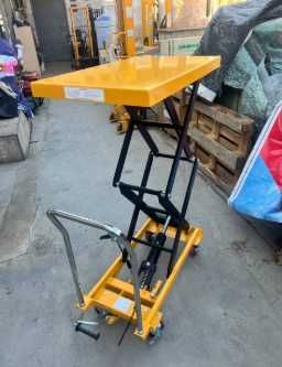 Тележка / тэлэжка / Арава / транспалет / подёмьник SAAB 350 кг 1,5 м