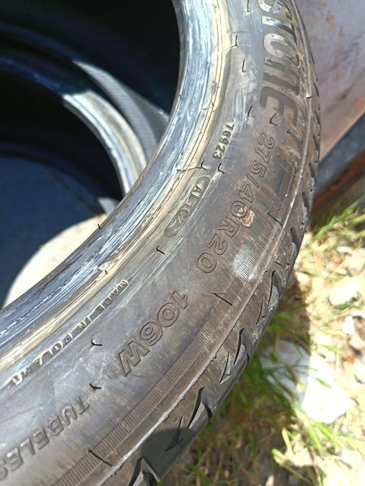 Anvelope vara 245 45 20 și 275 40 20 Bridgestone runflat 2022