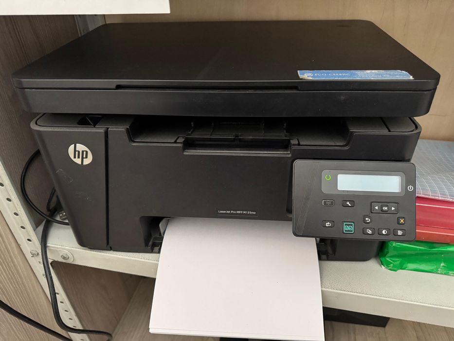 МФУ принтер HP LaserJet Pro M125NW