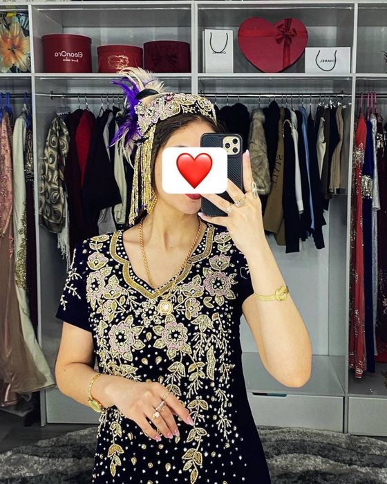 Келин куйлак ранги темный фиолетовый