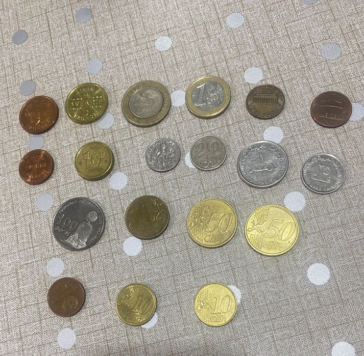 Монеты с разных стран