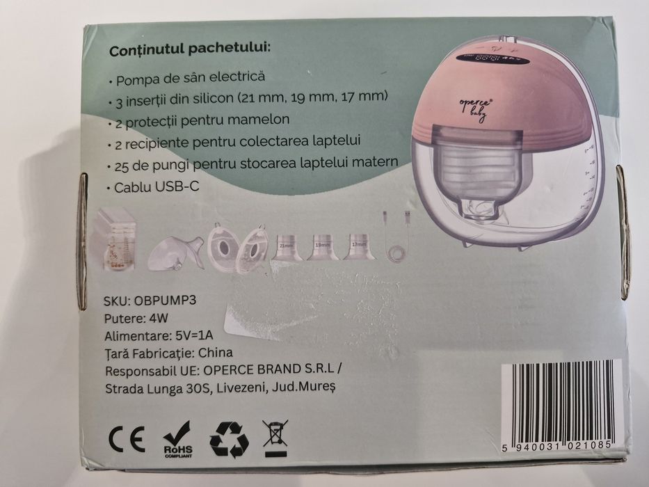 Vand Pompa de San Electrica OPERCEBABY