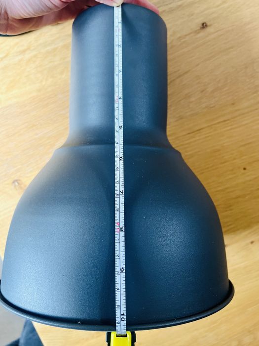 Висяща черна лампа HEKTAR Икеа