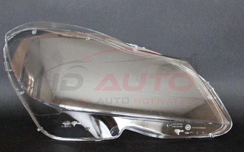 Стъкла капаци за фарове Mercedes C-Class W204 фейс (11–15) – комплект