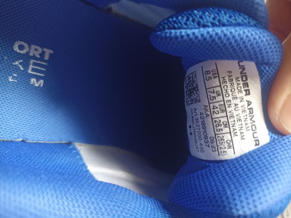 Маратонки Under Armour