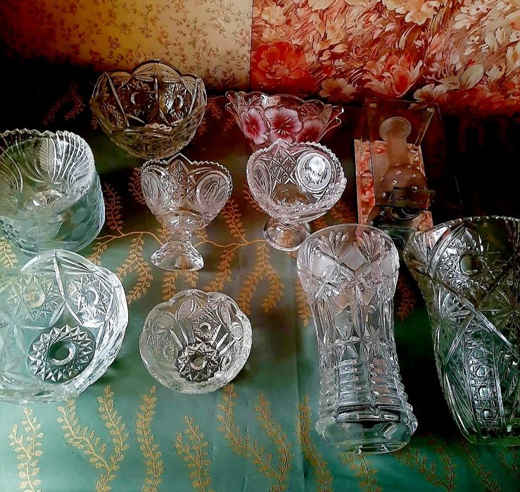 Ваза хрусталь.Чехия