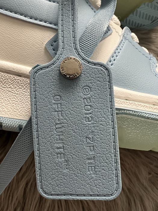 Off White Out Of Office OOO BabyBlue