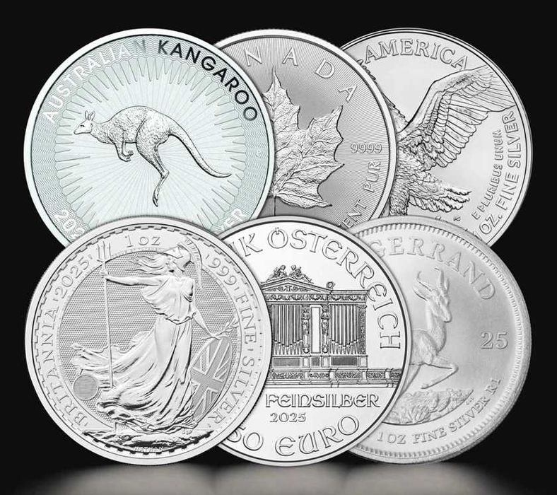 Сребърни инвестиционни монети от Тавекс - Британия и South Africa