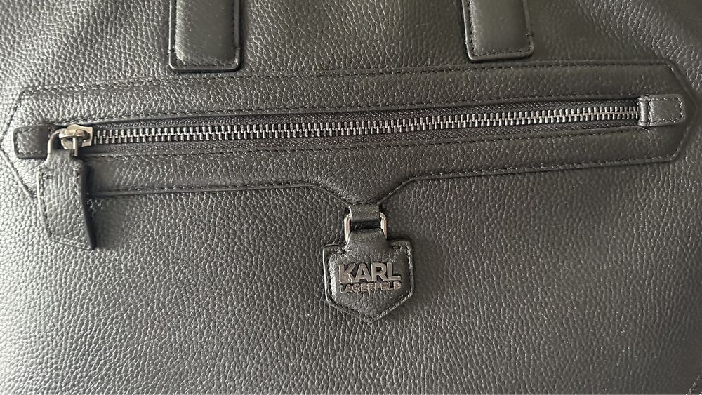 Vând geantă tip servietă KARL Lagerfeld