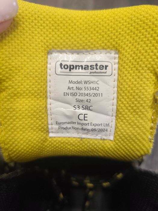 Работни обувки с бомбе